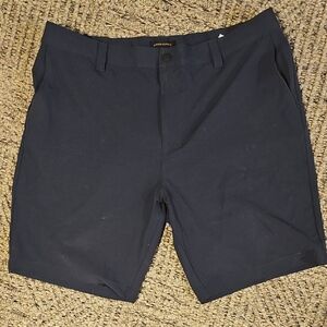 Banana Republic Dark Blue Men's Flat Front Shorts